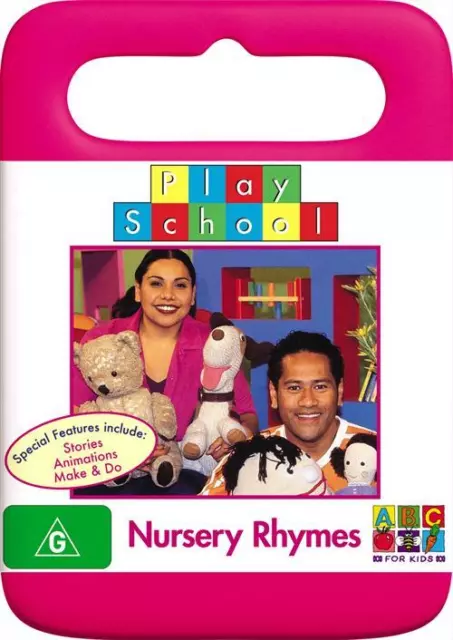 Play School - Nursery Rhymes DVD (Region 4, 2003) Free Post