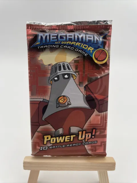 MegaMan NT Warrior Power Up confezione booster nuovo & IMBALLO ORIGINALE