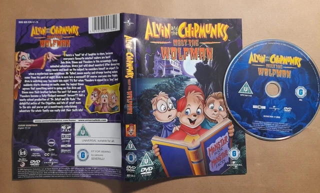 ALVIN AND THE Chipmunks - Meet the Wolfman - DVD (2008) *no case* £1.80 ...