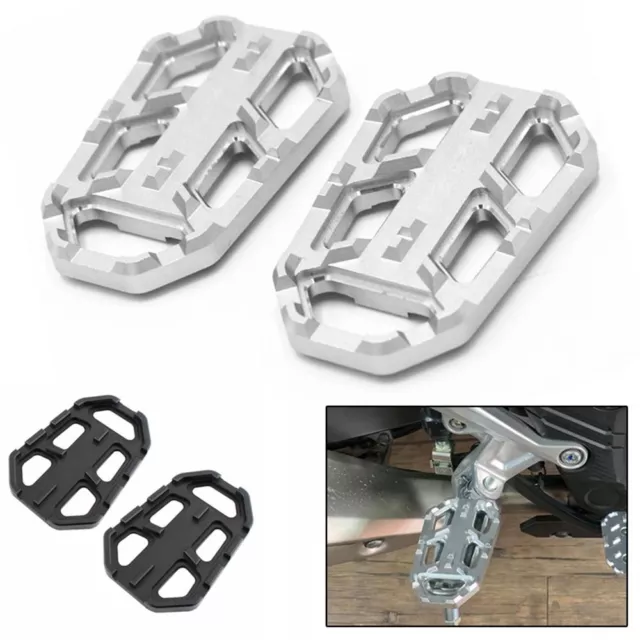 Pedal Footpegs Rider Footboard Front and Rear Large Pedals Motorcycle Pedals