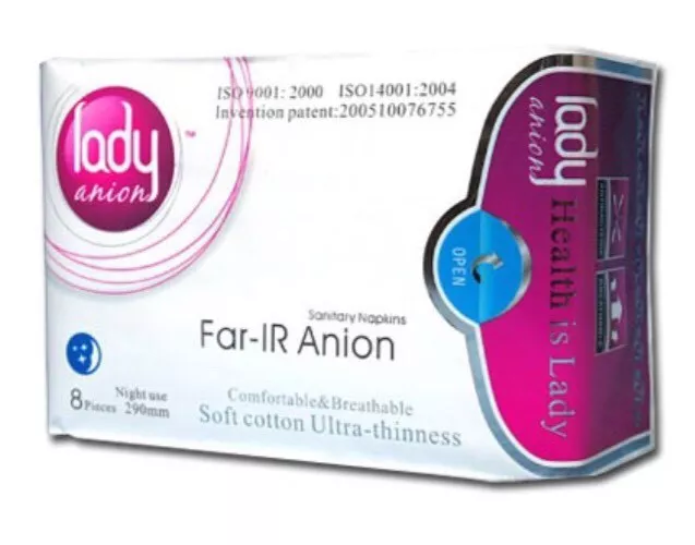 ✅Anion Negative Ion Sanitary Pads ~ Night Pads