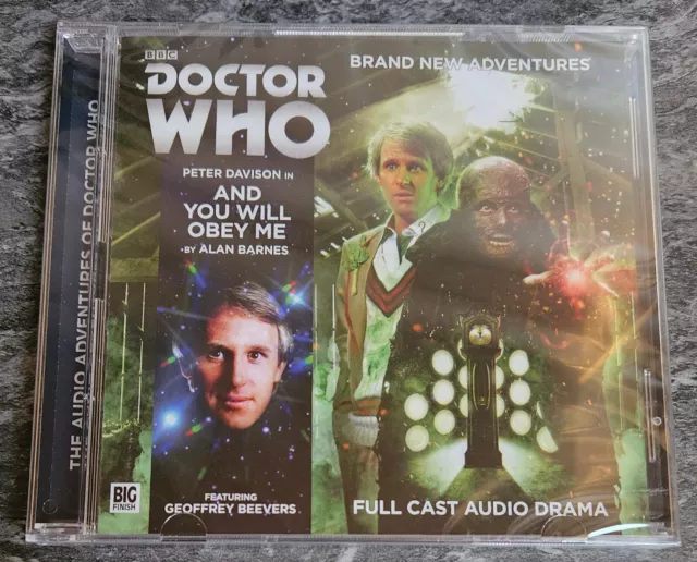 Doctor Who, #211: And You Will Obey Me (CD) New & Sealed - Big Finish