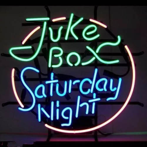 Juke Box Saturday Night 20"x16" Neon Sign Bar Lamp Beer Light Gift Man Cave