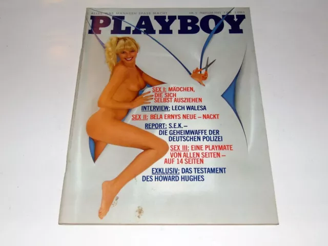 PLAYBOY - Nr.2/1982 - Vintage Männermagazin Lifeytyle Zeitgeist Girls 1980er