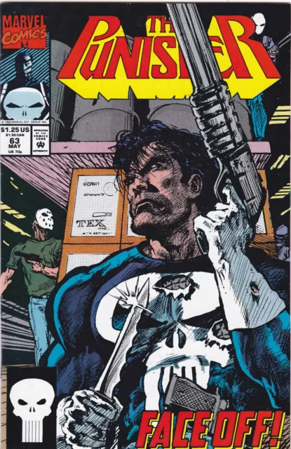 The Punisher #63 Vol. 2 (1987-1995) Marvel Comics