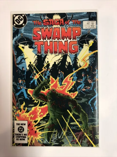 Saga Swamp Thing (1983) # 1 (VF/NM) | 1st Alan Moore Script