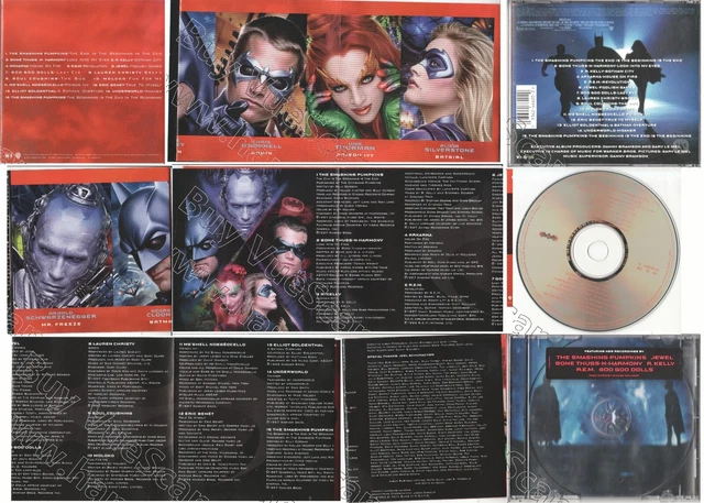 BATMAN ROBIN Music From And Inspired By The Motion Picture By 