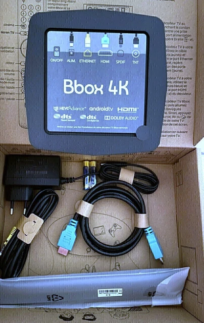 B-box tv 4k, décodeur tv tnt android bbox ultym, avec en ance | Clasf