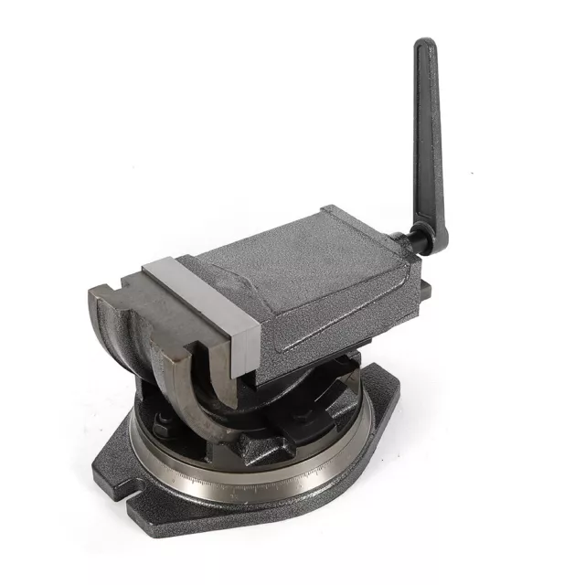 5" Base&angle Tilting 2-way Clamp Vise Precision Milling Machine Vises Set