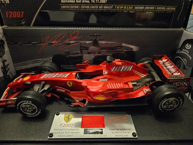 Hot Wheels Ferrari F2007 1:18（Hot Wheels Elite 1:18 Ferrari