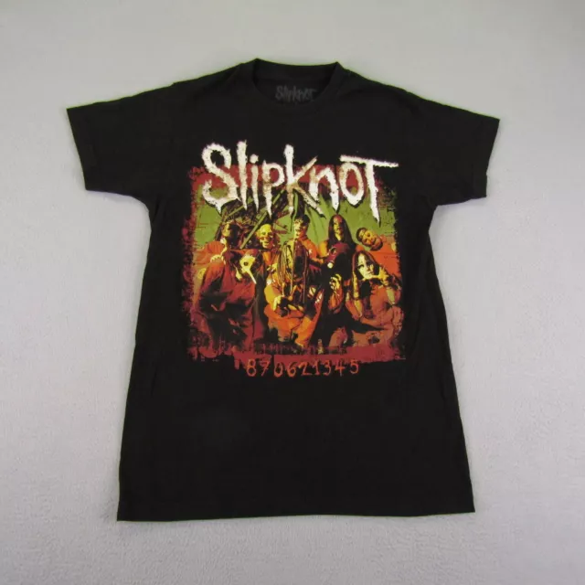 Slipknot Shirt Mens Small Black 870621345 Metal Band Graphic Concert Cotton Tee
