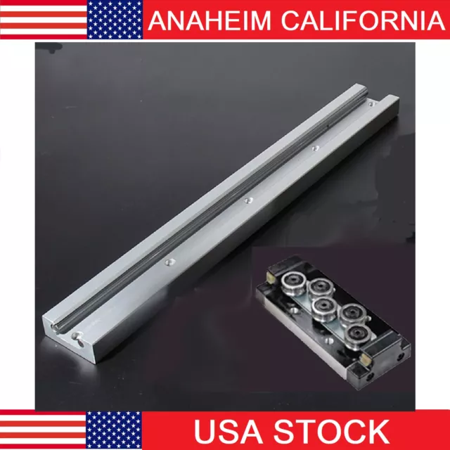 SGR20 4' Feet Compact Linear Motion Guide Rail 4 Feet Long + SGB20UU-5 Bearing B