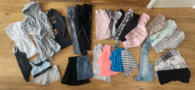 29 articoli bel pacchetto vestiti abbigliamento ragazze età 9-10