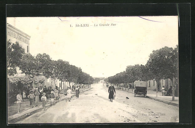 CPA St-Leu, La Grande Rue