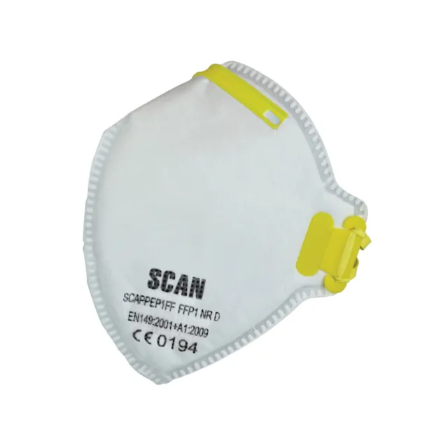 Scan 2EFA21 Fold Flat Disposable Mask FFP1 (Pack of 3)