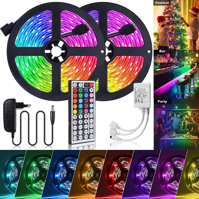 1M-30M LED Stripe RGB Leiste Streifen 5050 SMD Band Wasserdicht Lichterkette 12V