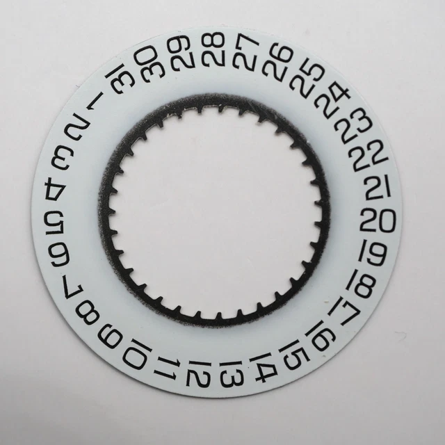 Disque De Quantième Pour Montre (indicateur De Date) - Réf ETA ESA 951.111 - New Old Stock (NOS) - Suisse