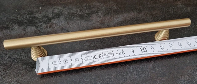 Möbelgriff, NEU bronze gold 128mm Lochabstand