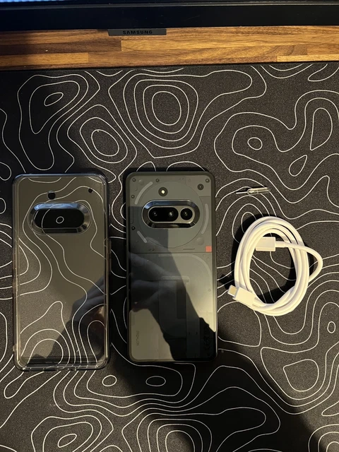 NOTHING PHONE (3A) Black 12GB RAM 256GB Unlocked AMOLED 120Hz Spigen £ ...