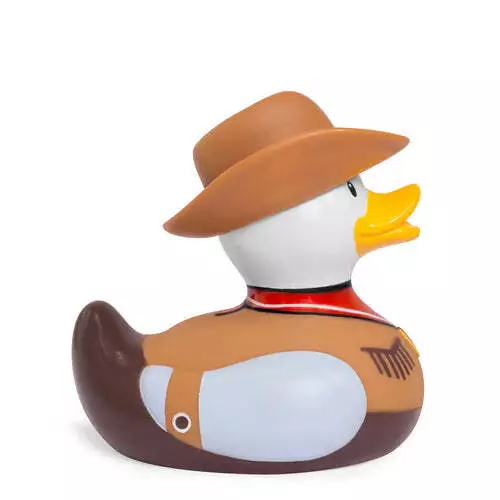 Deluxe Cowboy BUD Duck Badeente Quietscheente