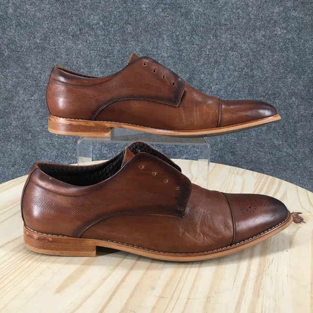 Carlo Morandi Men\'s Wine Shoes/Oxfords Size 8.5M SKU 2150 Carlo Morandi Oxfords & Derbys for Men on Sale up to 90% Off  main image 4