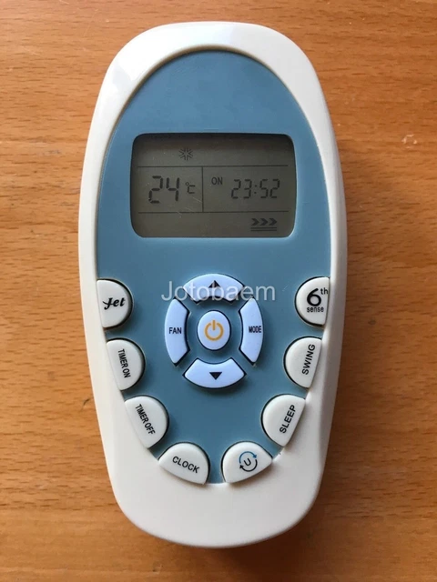 Air Conditioner Remote Control NEC RSC2637, RSH2647, RSC3337, RSH3347 WARRANTY