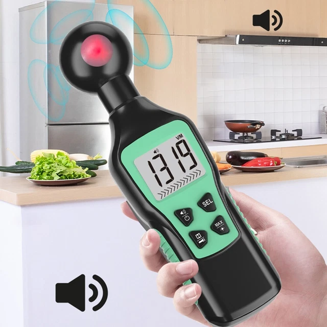 Rilevatore di radiazioni display LCD portatile praticamente utile elettromagnetico