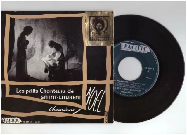 Les Petits Chanteurs De Saint-Laurent " Noel " - Vinyle 45 T - Excellent Etat