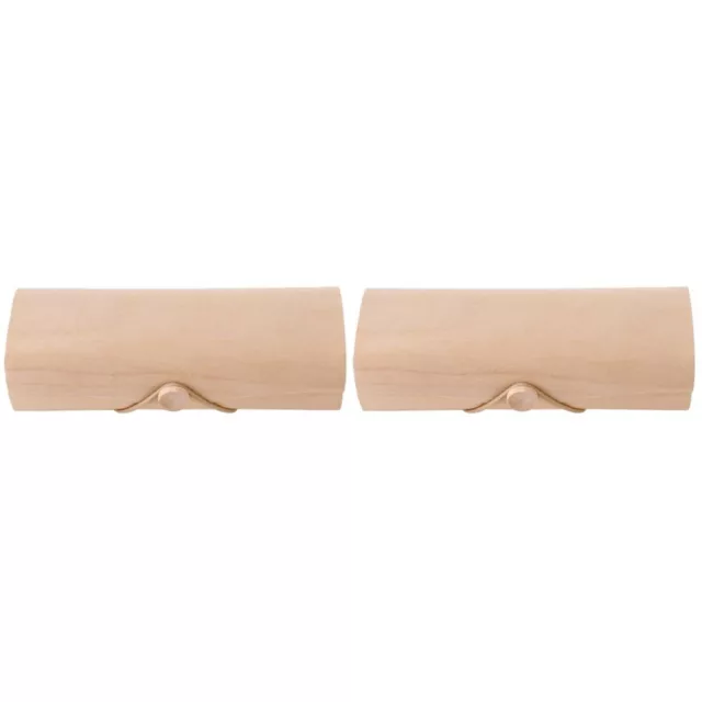 2 Pack Wood Sunglasses Container Mens Man Woman Case