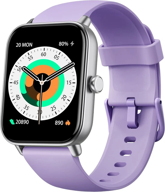 Smartwatch Con Alexa, Chiamate Bluetooth, 1.83” HD, IP68, 100+ Sport, Monitor Cardio – Regalo Perfetto