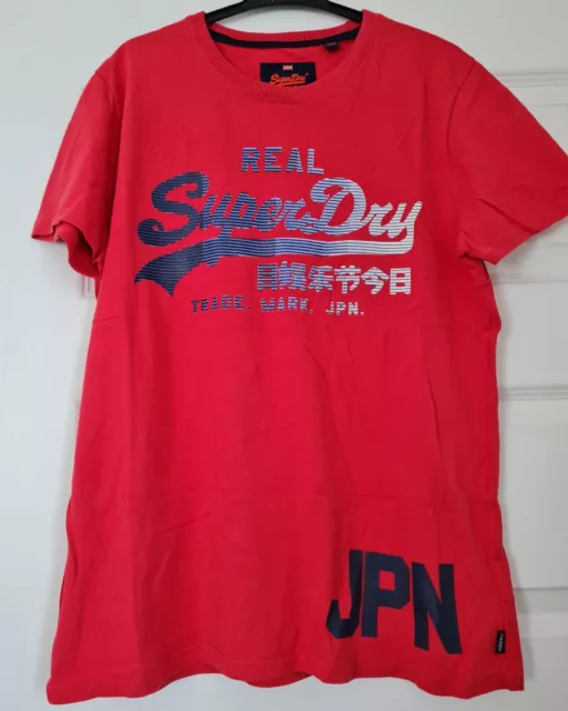 Camiseta Label de Superdry, talla L