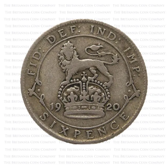 1920 to 1936 KING GEORGE V SILVER SIXPENCE 6d - CHOOSE YOUR YEAR!