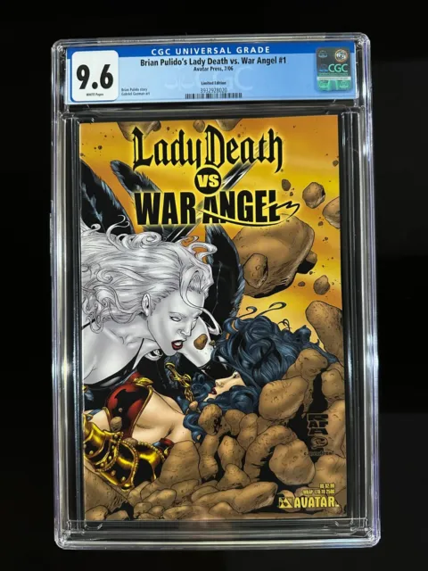 Brian Pulido's Lady Death vs. War Angel #1 CGC 9.6 (2006) - Limited Edition