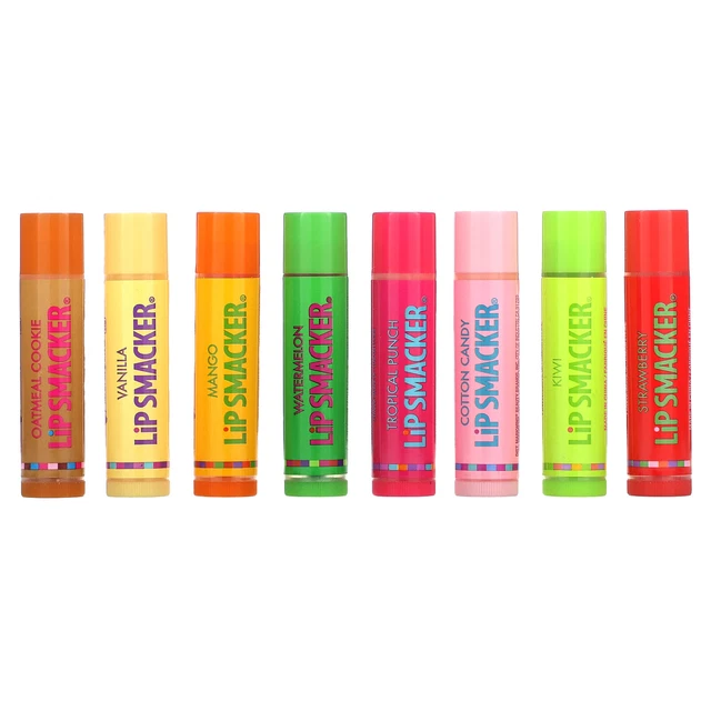 Party Pack, Lip Balm, Assorted, 8 Pack, 0.14 oz (4 g) Each