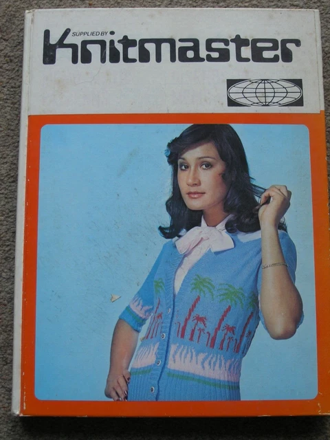 Libro de patrones memmáticos Knitmaster - Biblioteca para el tejedor de tarjetas perforadas - en muy buen estado