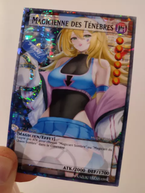 Yu-Gi-Oh! 3x Magicienne des Ténèbres - Sexy Girl Waifu - Holo - Near Mint 2