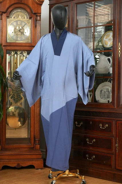 Dear Vanilla Japanese Juban Undergown Men's Kimono Authentic Vintage Japan Mint