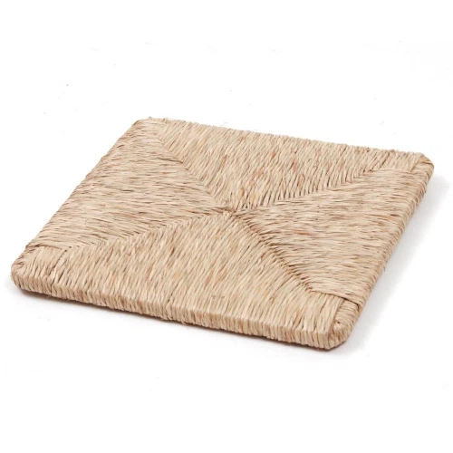 Asiento para sillas silla de cocina 37x37 cm en paja de centeno