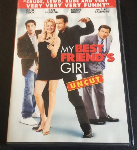 My Best Friends Girl DVD 2009 Uncut Edition - Kate Hudson Dane Cook Alec Baldwin
