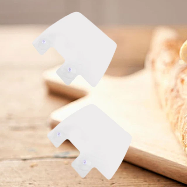 2 PCS Bouclier Anti-éclaboussures D'évier Garde De Cuisine Imperméable