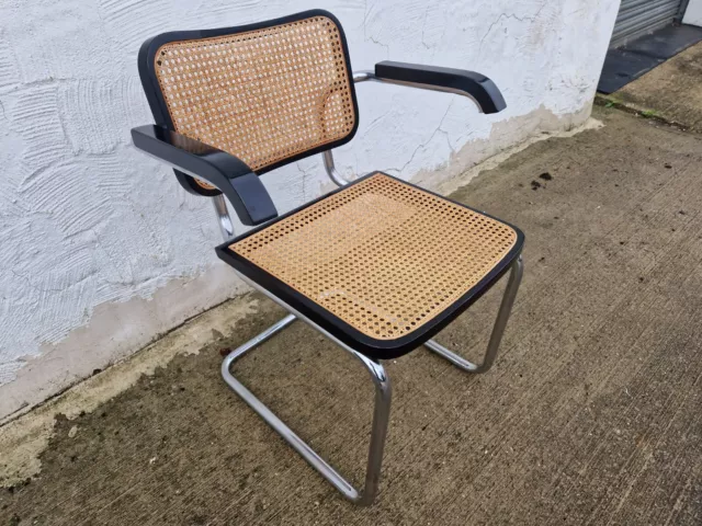 Thonet S64 Chair Marcel Breuer Bauhaus Cantilever Seat Mesh 2