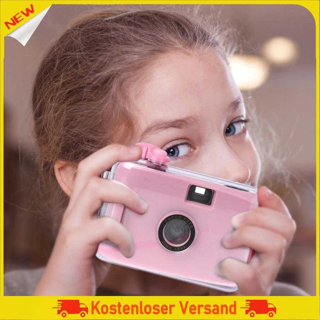Kids Camera Non-disposable Waterproof Shockproof Film LOMO Camera Toys (B)