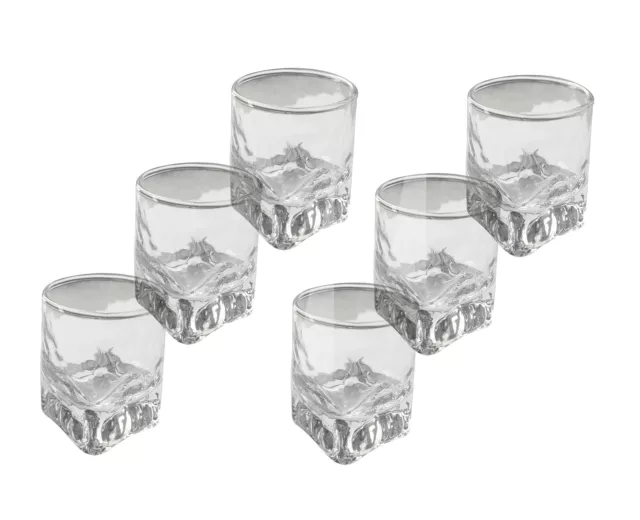 6 x Provance Schnapsgläser Stamper Shotglas Shooter Kristallglas 55 ml