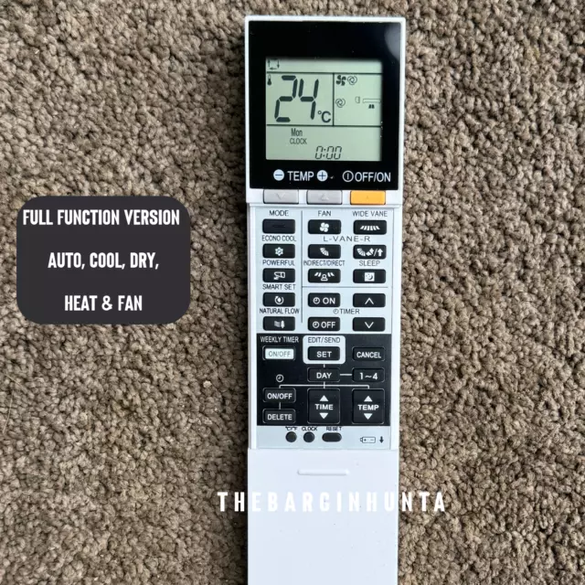 MITSUBISHI ELECTRIC A/C Remote SG10A, SG11D, SG12D, SG132, SG15A, SG15C, SG15D 2