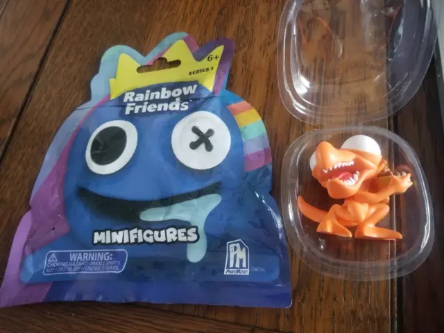 OFFICIAL Rainbow Friends Mystery Bag Mini Figure Gold Orange Monster CHASE  RARE