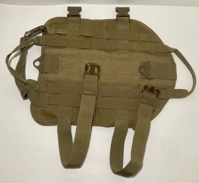 Tactical K9 Military Style Training Dog Pet Harness Molle Nylon Vest Harness