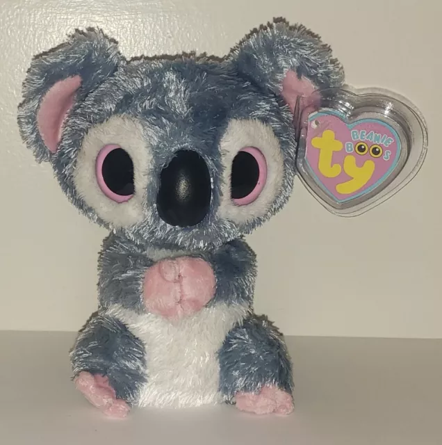 Ty Beanie Boos - KOOKY the Koala Bear (UK TAGS) MINT with MINT TAGS - NEW