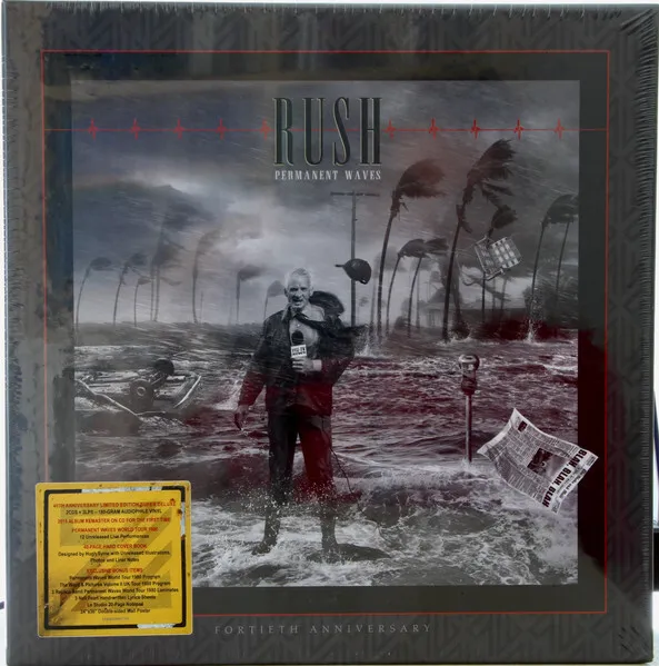 RUSH - Permanent Waves (SUPER DELUXE REMASTERED BOX SET - 3LPs/2CDs, 2020)