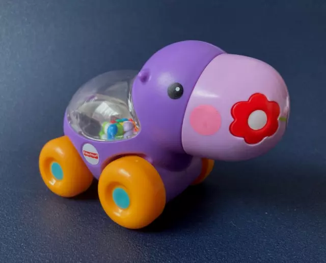 FISHER PRICE POPPITY Pop Hippo Hippo Roulettes Collector