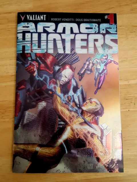 Armor Hunters (2014) 1 Chrome Variant Valiant Comics Wars X-O Manowar